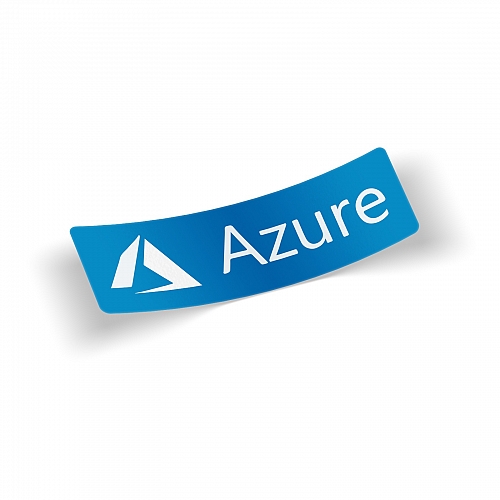 Стикер Microsoft Azure