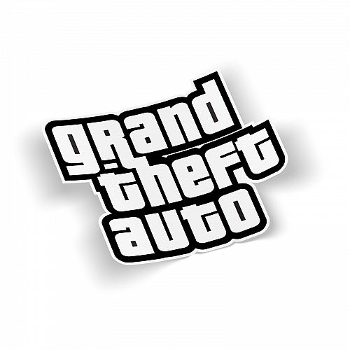 Стикер Grand Theft Auto