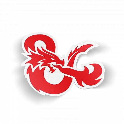 Стикер Dungeons & Dragons (logo)