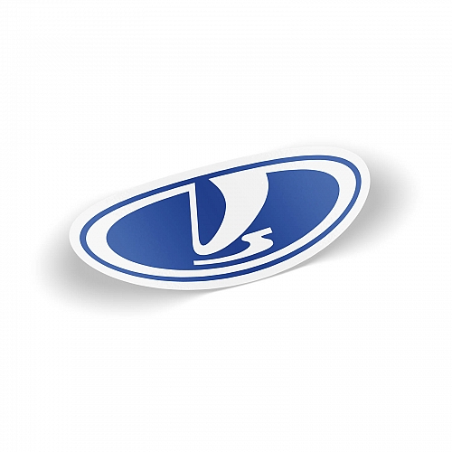 Стикер ВАЗ logo