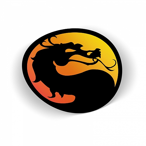 Стикер Mortal Kombat (logo)