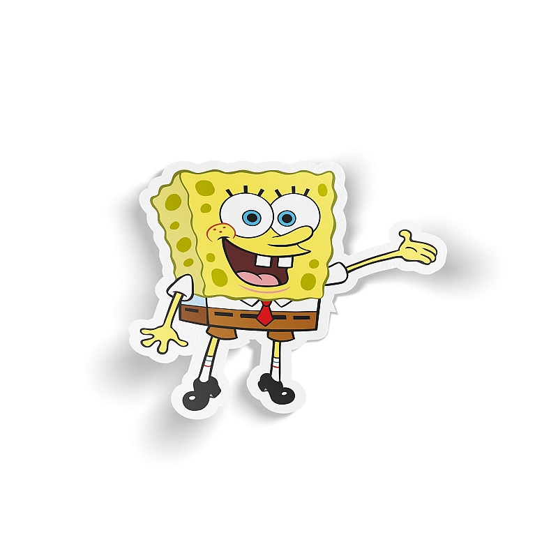 Стикер Spongebob welcome #1