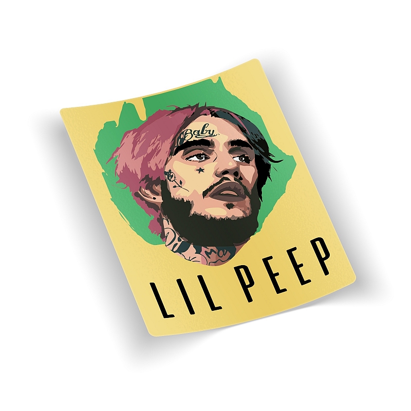 Стикер Lil Peep (art) #1