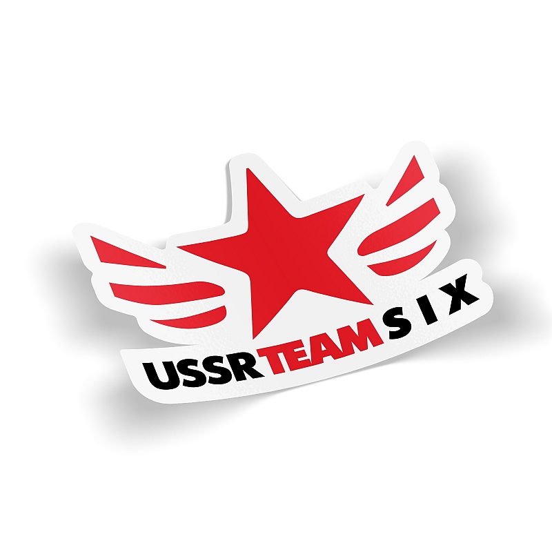 Стикер USSR Team Six #1