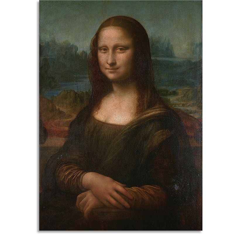 Постер Мона Лиза (Леонардо да Винчи) #1