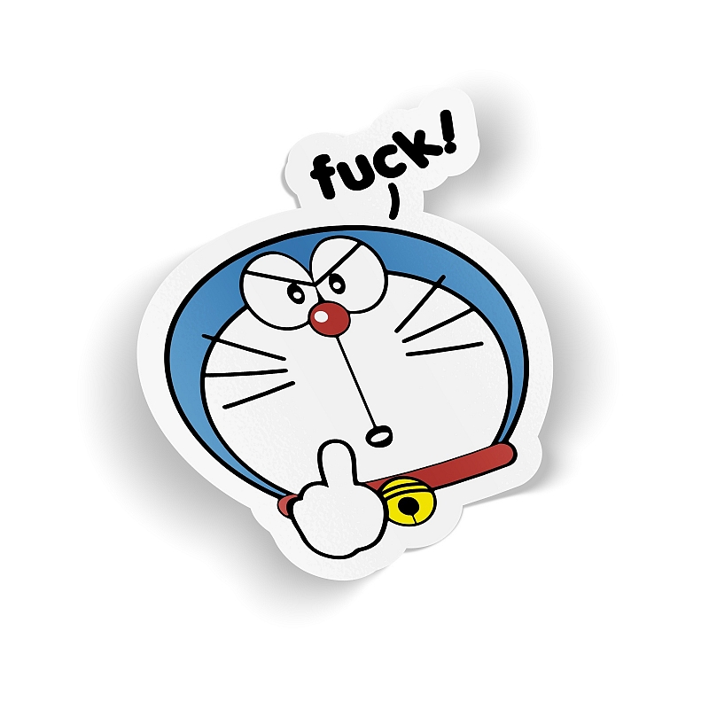 Стикер Doraemon Fuck #1