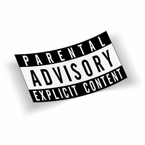 Стикер Parental Advisory Стикер Parental Advisory