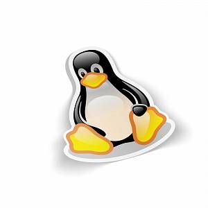 Стикер Tux Стикер Tux