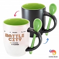 Кружка хамелеон Battle City #1 Кружка хамелеон Battle City #1