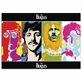 Постер The Beatles (иллюстрация) #1 Постер The Beatles (иллюстрация) #1