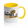 Кружка We are Perfect like Mac & Cheese #3 Кружка We are Perfect like Mac & Cheese #3