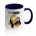 Кружка я не псих с Гомером #5 Кружка я не псих с Гомером #5