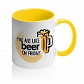 Кружка You are Like Beer on Friday #1 Кружка You are Like Beer on Friday #1