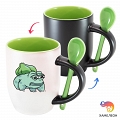 Кружка хамелеон Pepe Pepesaur #1 Кружка хамелеон Pepe Pepesaur #1