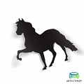 Наклейка силуэт лошади #1 Наклейка силуэт лошади #1
