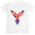 Футболка цветная птица #1 Футболка цветная птица #1