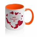 Кружка Happy Valentine's Day (сердечки) #2 Кружка Happy Valentine's Day (сердечки) #2