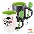 Кружка хамелеон Made with Love #4 Кружка хамелеон Made with Love #4