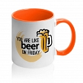 Кружка You are Like Beer on Friday #2 Кружка You are Like Beer on Friday #2