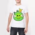 Футболка Angry Birdth свинья #2 Футболка Angry Birdth свинья #2