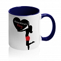 Кружка Valentine's Day (силует) #5 Кружка Valentine's Day (силует) #5