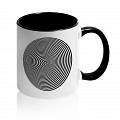 Кружка иллюзионные круги #4 Кружка иллюзионные круги #4