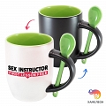 Кружка хамелеон Sex Instructor - first lesson is free #4 Кружка хамелеон Sex Instructor - first lesson is free #4