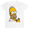 Футболка Гомер с пончиком #1