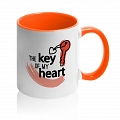 Кружка The Key of my Heart #2 Кружка The Key of my Heart #2