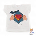 Сувенирная футболка SuperHeart #1 Сувенирная футболка SuperHeart #1