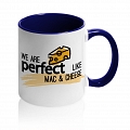 Кружка We are Perfect like Mac & Cheese #5 Кружка We are Perfect like Mac & Cheese #5