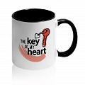 Кружка The Key of my Heart #4