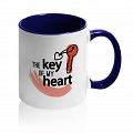 Кружка The Key of my Heart #5 Кружка The Key of my Heart #5