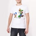 Футболка Super Mario и гриб #2 Футболка Super Mario и гриб #2
