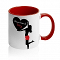 Кружка Valentine's Day (силует) #3 Кружка Valentine's Day (силует) #3