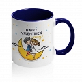Кружка Happy Valentine's Day (на луне) #5 Кружка Happy Valentine's Day (на луне) #5