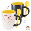 Кружка хамелеон «Сердечко мама и малыш» #2 Кружка хамелеон «Сердечко мама и малыш» #2