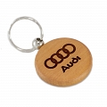 Брелок Audi из дерева #1 Брелок Audi из дерева #1