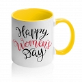 Кружка Happy Womans Day (Red) #3