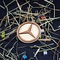 Брелок из дерева Mercedes Benz #2 Брелок из дерева Mercedes Benz #2