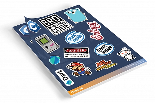 Стикерпак Набор гика #2