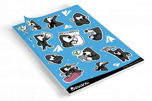 Стикерпак «Цифровое сопротивление»
