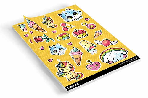 Стикерпак «Сладости и Единороги»