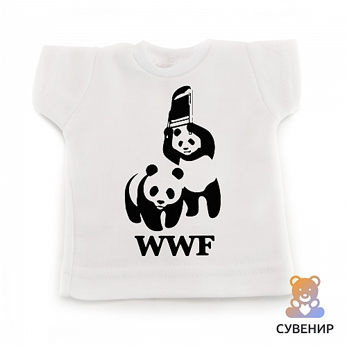 Сувенирная футболка WWF