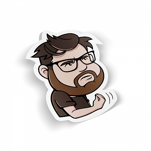 Стикер Messi Meme