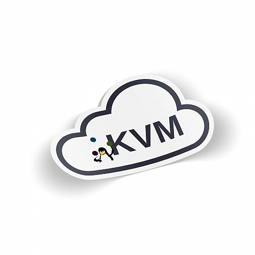 Стикер KVM