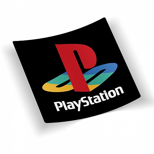 Стикер PlayStation Old Logo