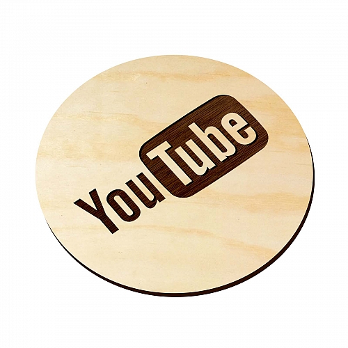 Подставка под кружку YouTube