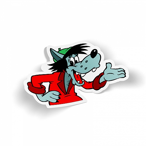 Стикер Волк (ну погоди)