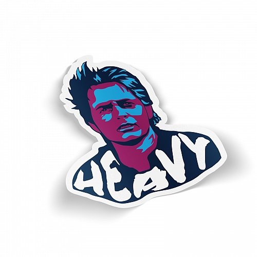 Стикер Marty McFly Pop Art